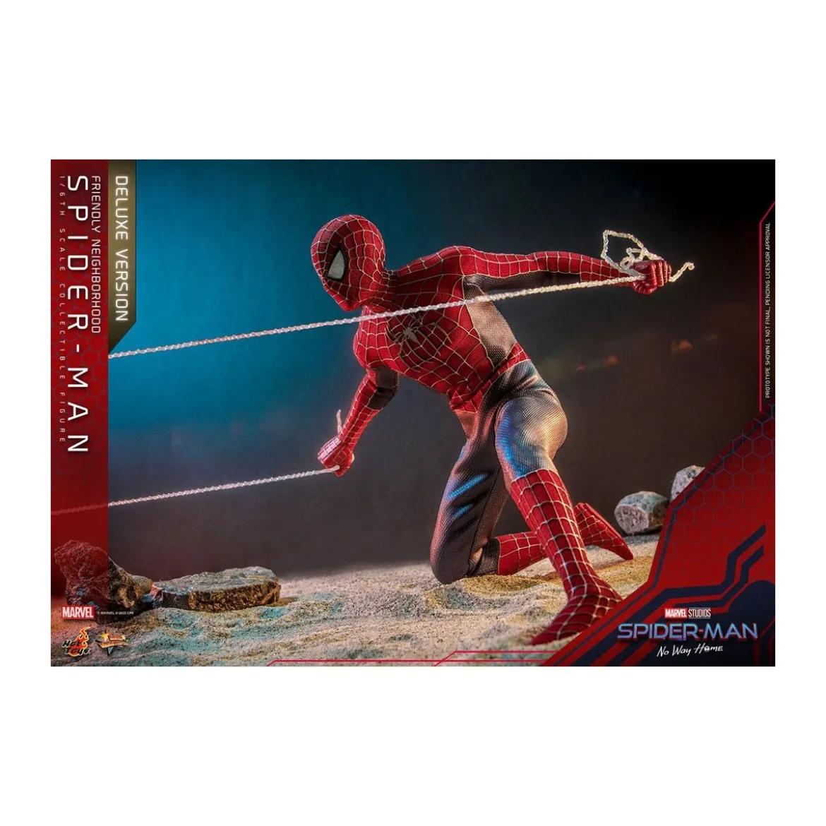 Hot Toys - Friendly Neighborhood Spider-Man - Marvel's Spider-Man: No Way Home figurine Movie Masterpiece 1/6
