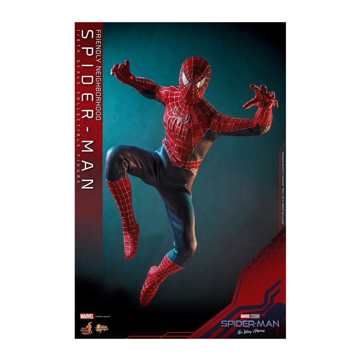 Hot Toys - Friendly Neighborhood Spider-Man - Marvel's Spider-Man: No Way Home figurine Movie Masterpiece 1/6