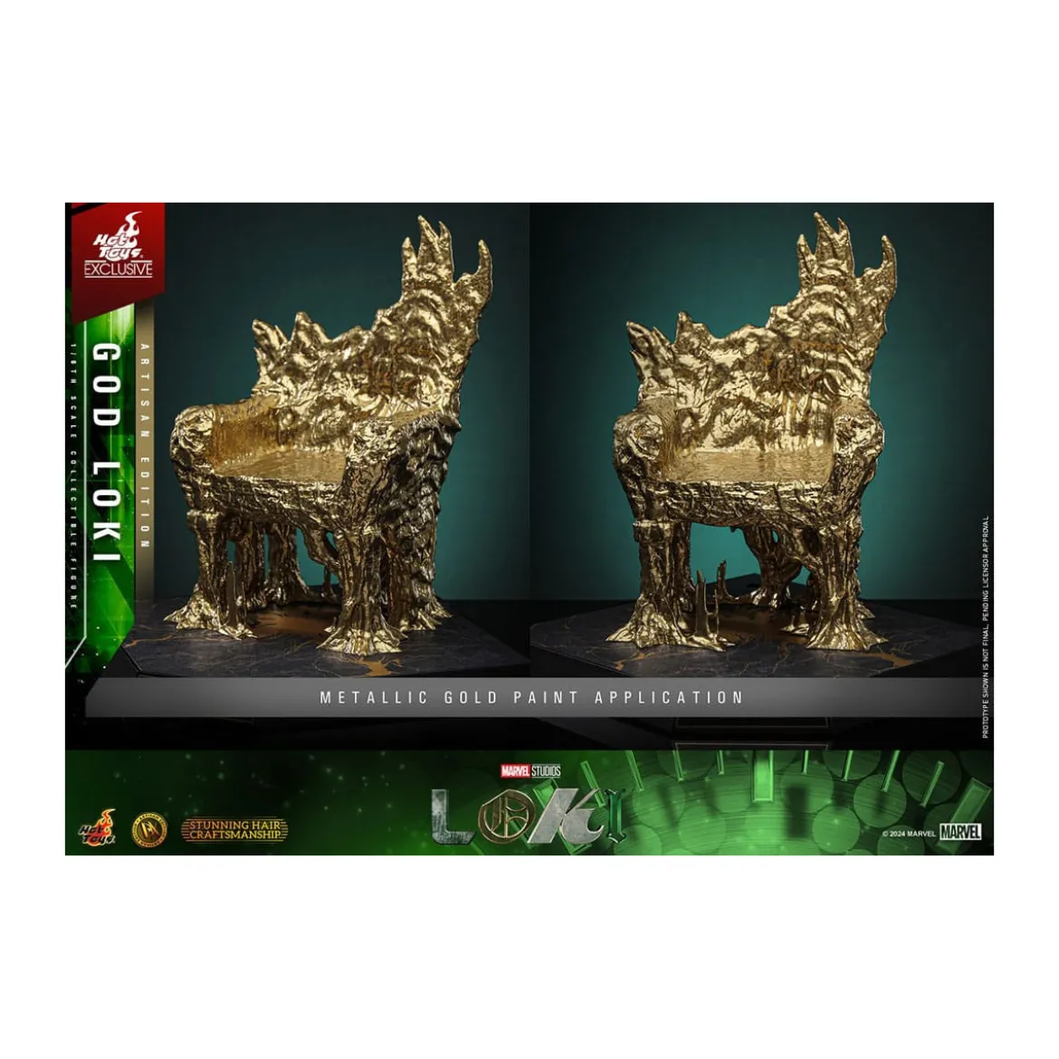 Hot toys - God Loki Artisan Edition 1/6 - Hot Toys Exclusive