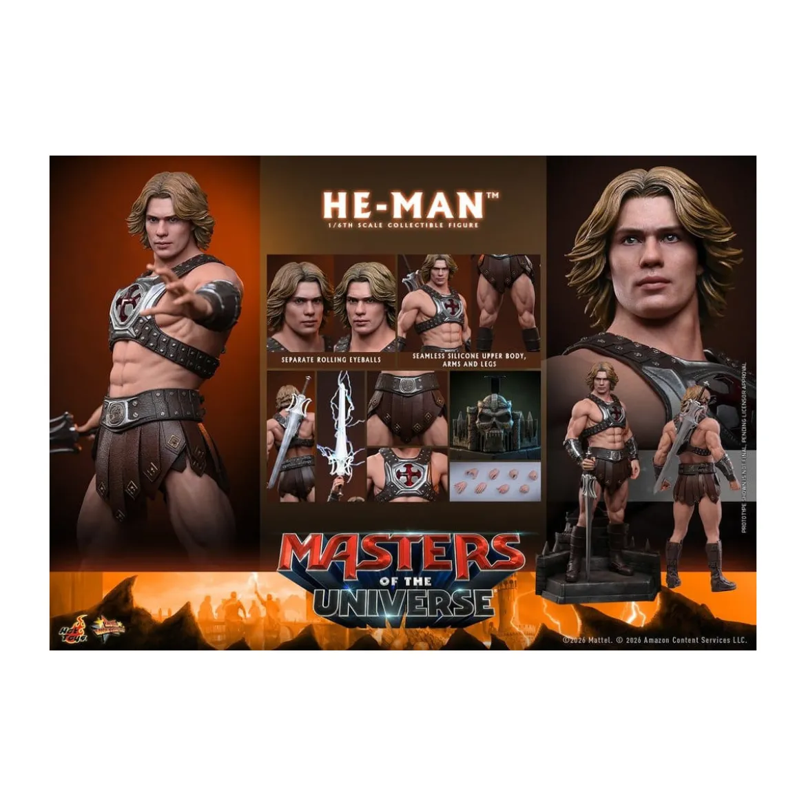 Hot Toys - He-Man Movie Masterpiece 1/6 - Masters of the Universe