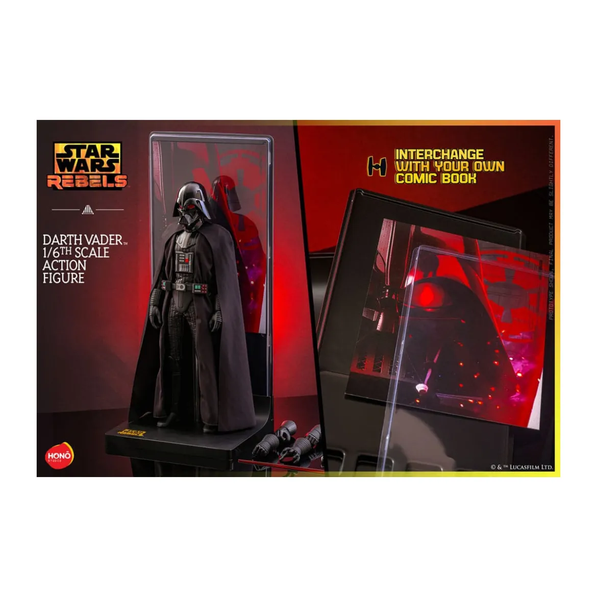 Hot Toys/Hono Studio - Star Wars: Rebels - Darth Vader 1/6