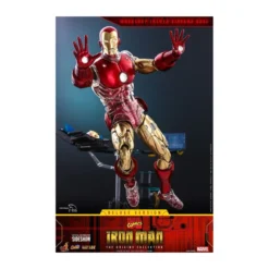 Hot toys - Iron Man Deluxe - Marvel The Origins Collection Comic figurine 1/6