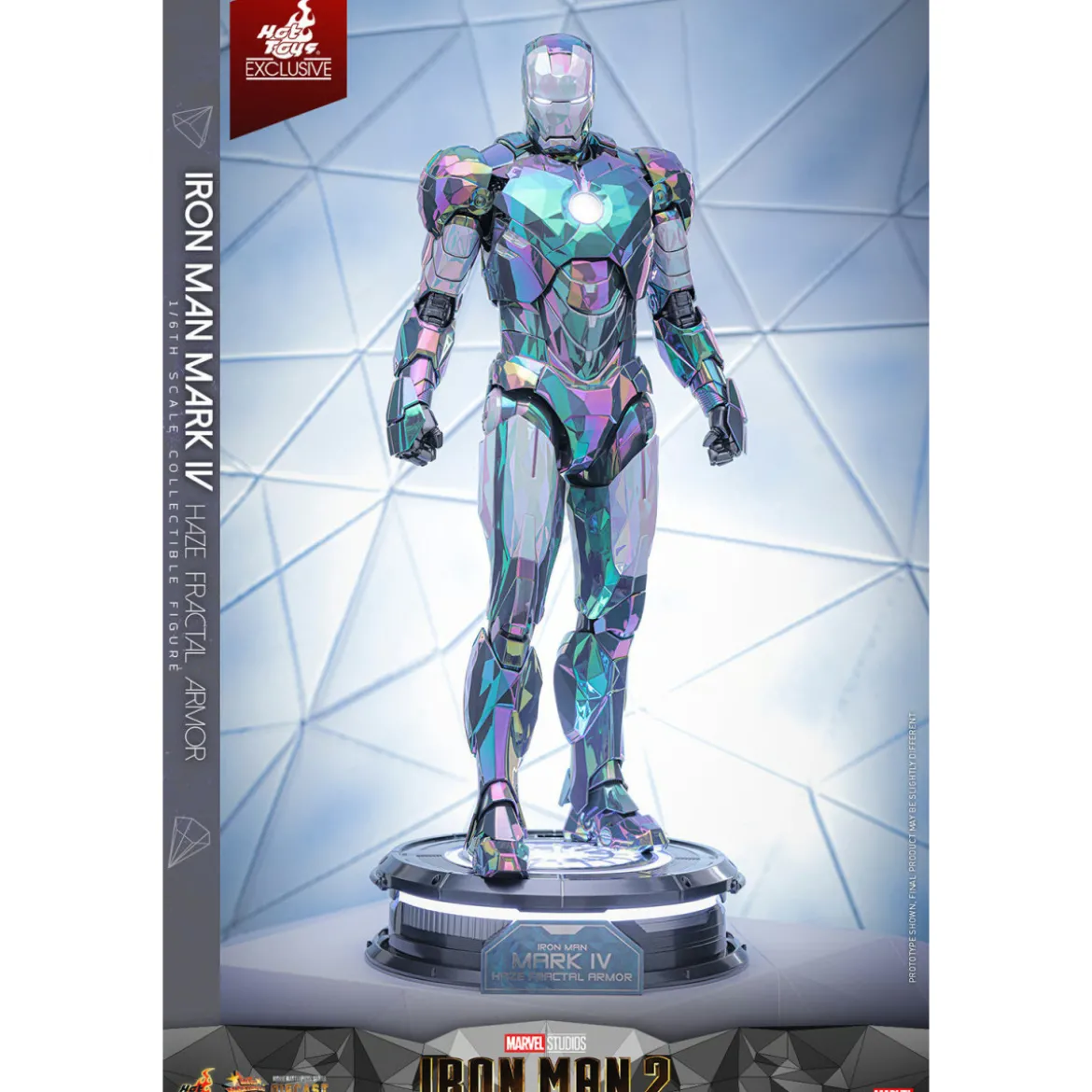 Hot Toys Iron Man 2 - Iron Man Mark IV (Haze Fractal Armor) Die Cast Hot Toys Exclusive MMS 1/6