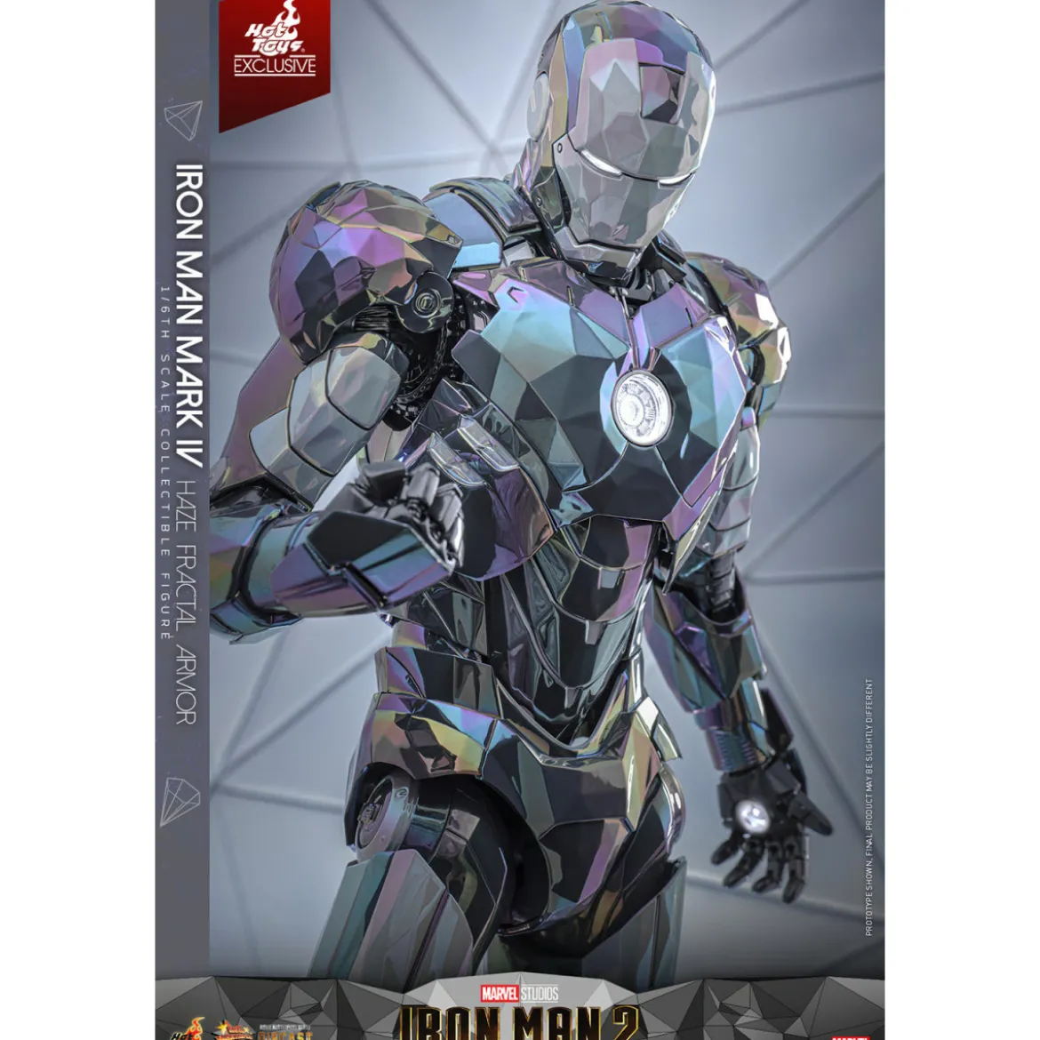 Hot Toys Iron Man 2 - Iron Man Mark IV (Haze Fractal Armor) Die Cast Hot Toys Exclusive MMS 1/6