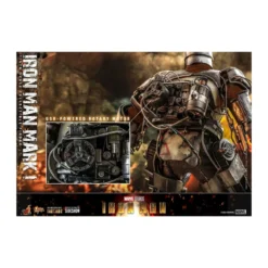 Hot Toys Iron Man Mark I Die Cast Version - Movie Masterpiece 1/6
