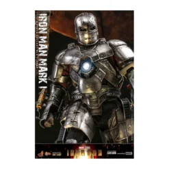 Hot Toys Iron Man Mark I Die Cast Version - Movie Masterpiece 1/6