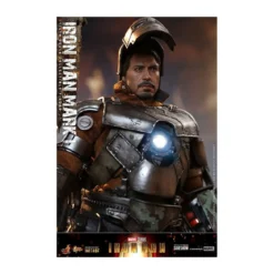 Hot Toys Iron Man Mark I Die Cast Version - Movie Masterpiece 1/6