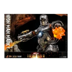 Hot Toys Iron Man Mark I Die Cast Version - Movie Masterpiece 1/6