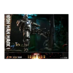 Hot Toys Iron Man Mark I Die Cast Version - Movie Masterpiece 1/6