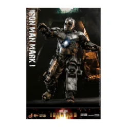 Hot Toys Iron Man Mark I Die Cast Version - Movie Masterpiece 1/6