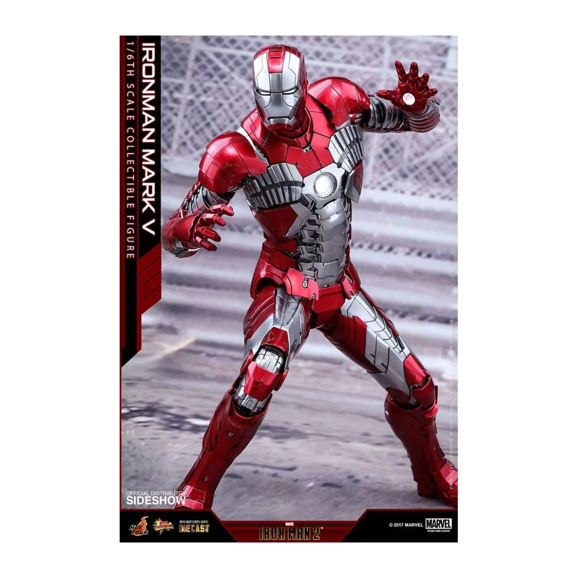 Hot Toys Iron Man Mark V Diecast 1/6 reissue
