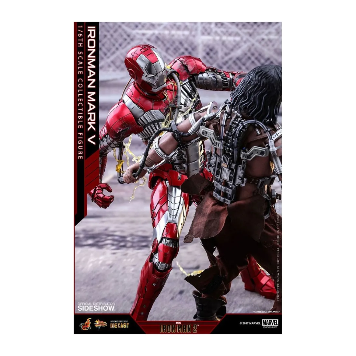 Hot Toys Iron Man Mark V Diecast 1/6 reissue