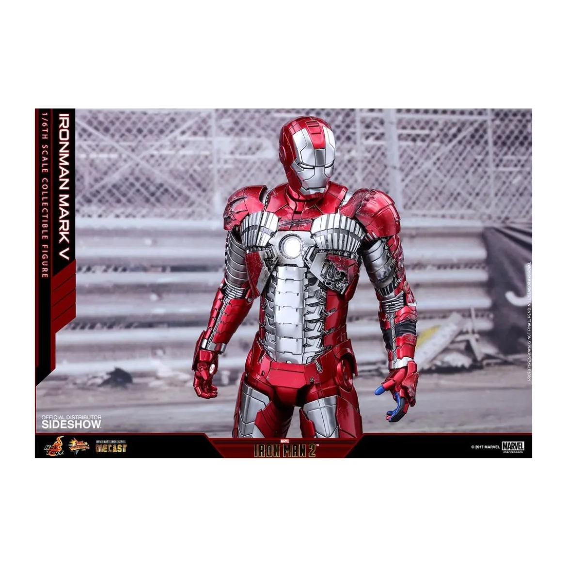Hot Toys Iron Man Mark V Diecast 1/6 reissue