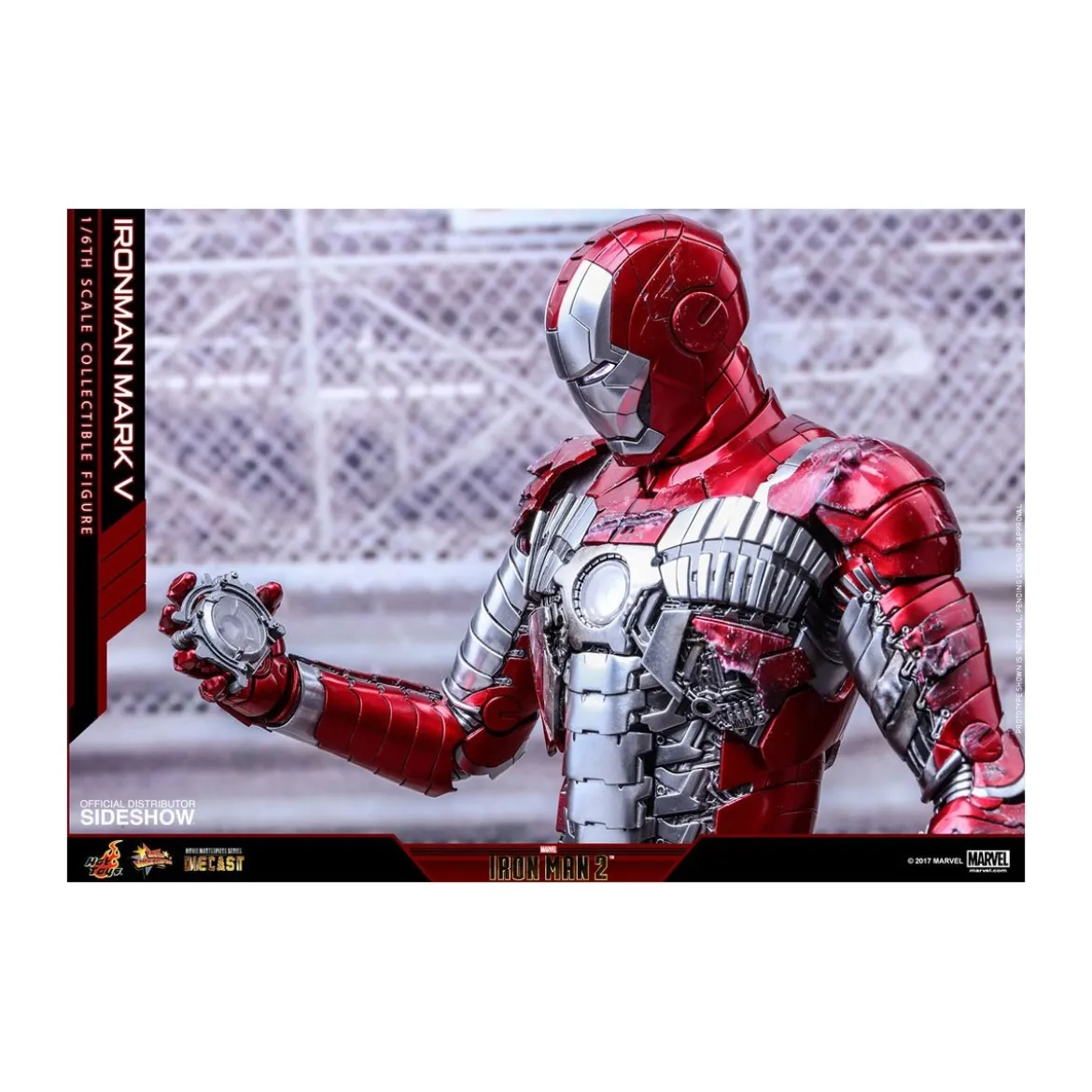 Hot Toys Iron Man Mark V Diecast 1/6 reissue