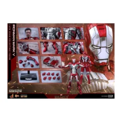 Hot Toys Iron Man Mark V Diecast 1/6 reissue