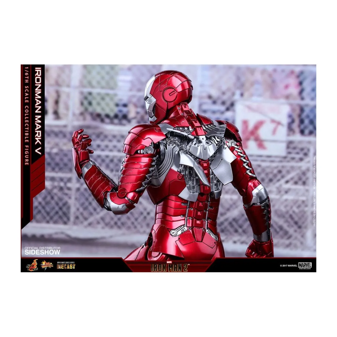 Hot Toys Iron Man Mark V Diecast 1/6 reissue
