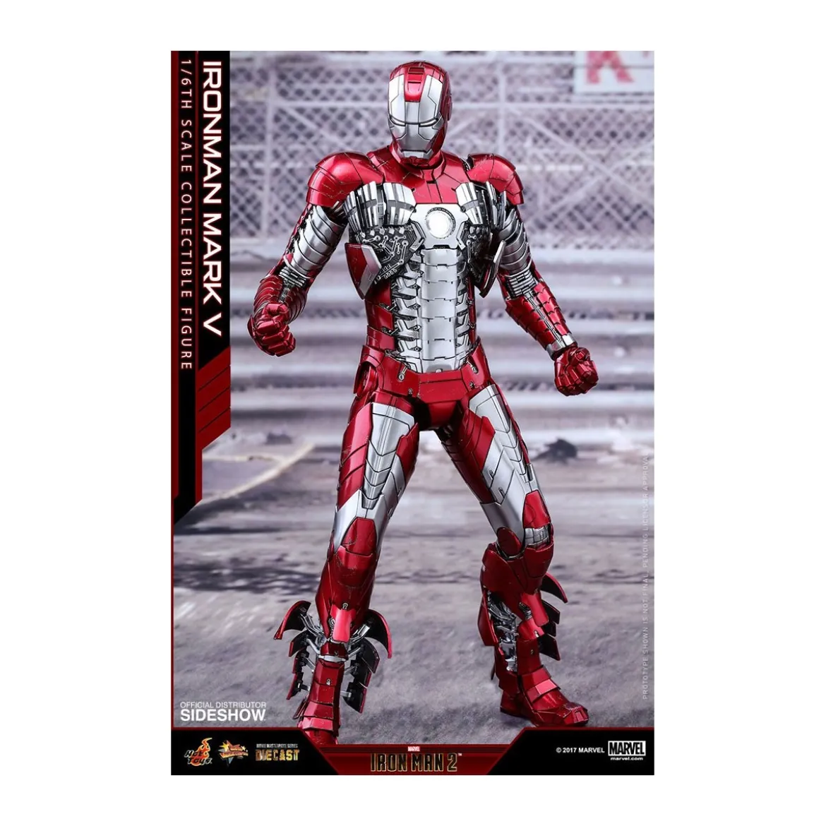 Hot Toys Iron Man Mark V Diecast 1/6 reissue