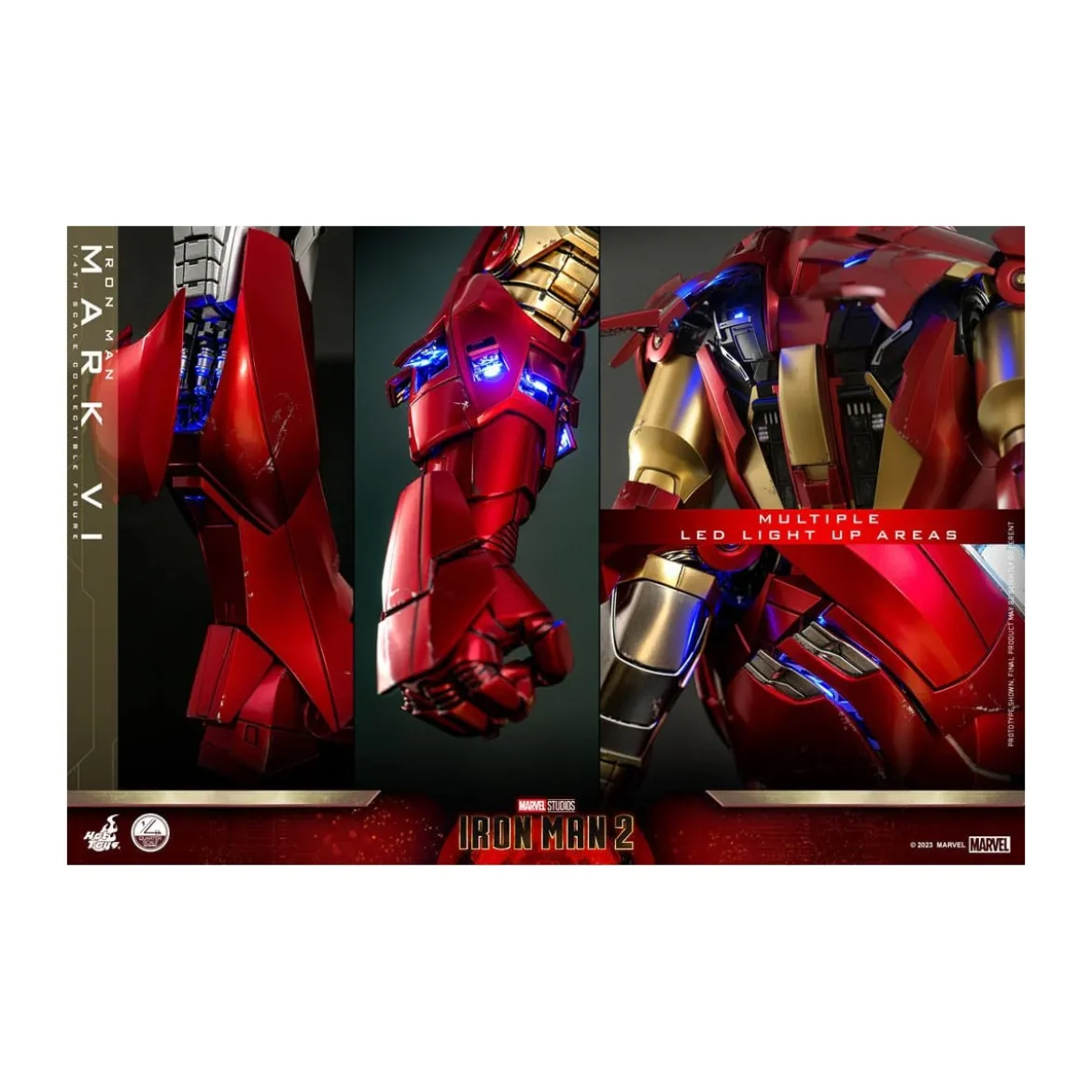 Hot Toys Iron Man 2 - Mark VI 1/4
