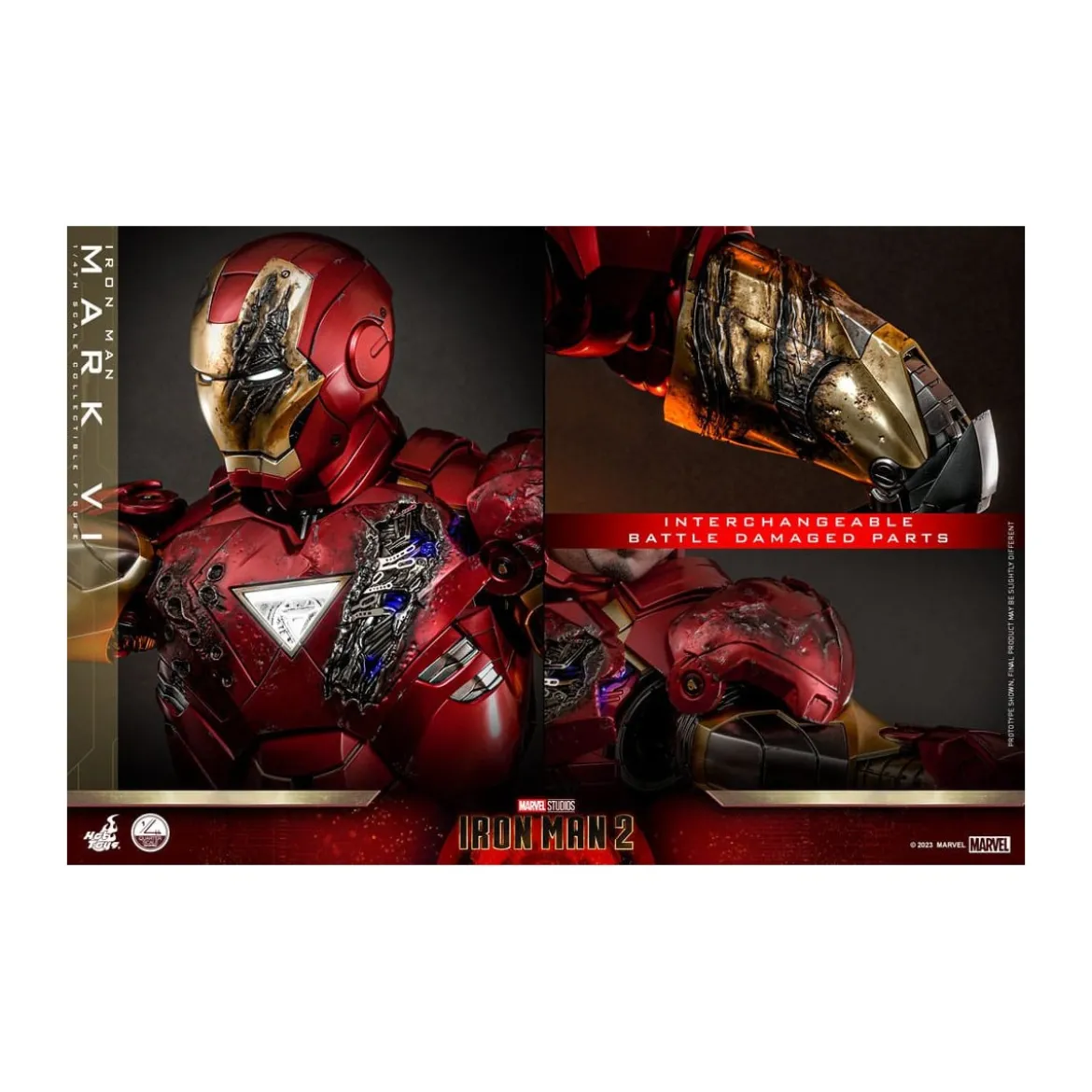 Hot Toys Iron Man 2 - Mark VI 1/4