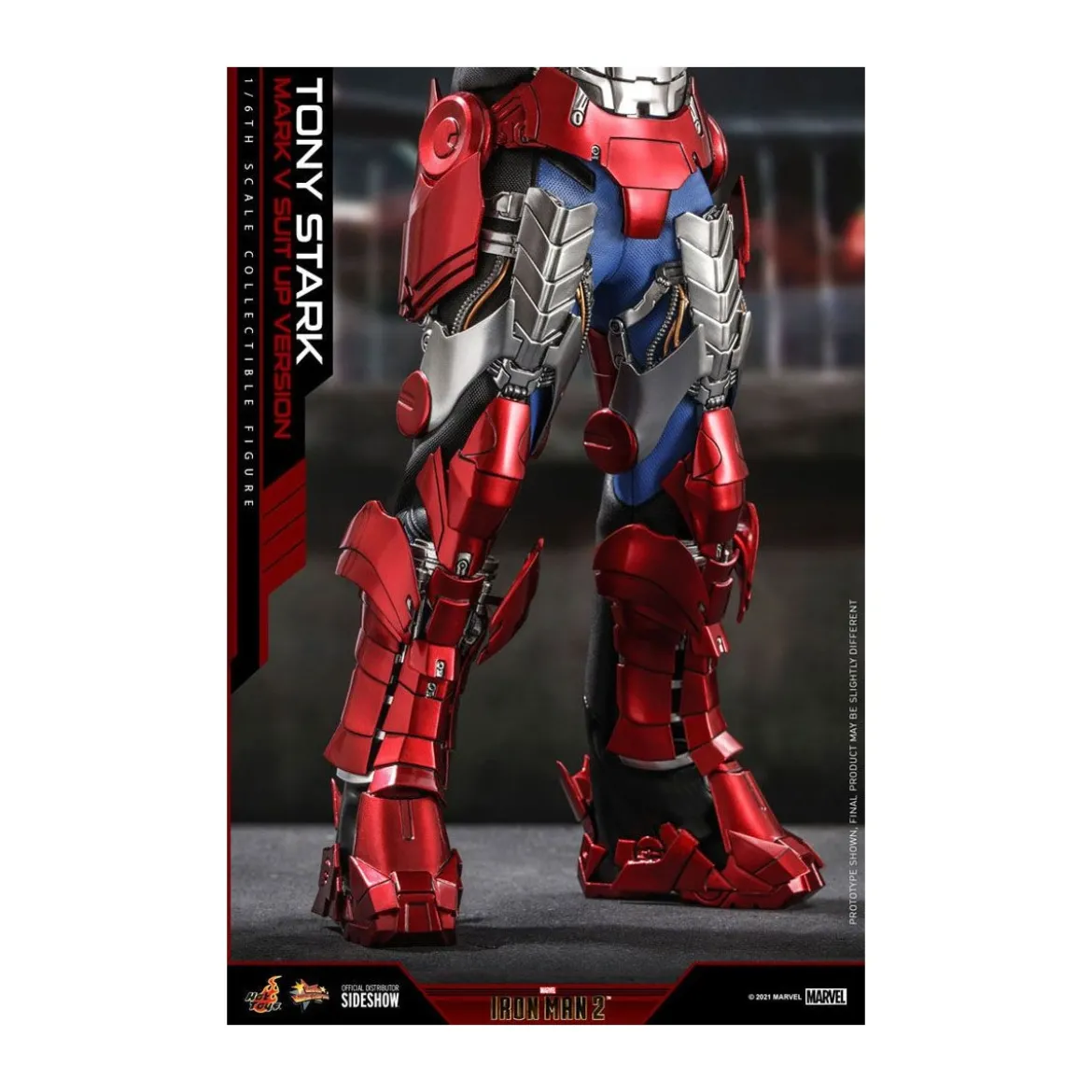 Hot Toys Iron Man 2 - Mark V Suit Up 1/6