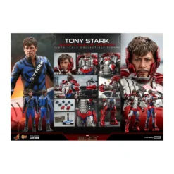 Hot Toys Iron Man 2 - Mark V Suit Up 1/6