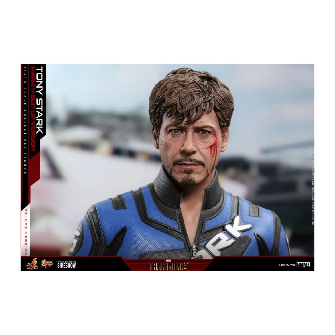Hot Toys Iron Man 2 - Mark V Suit Up Version Deluxe 1/6