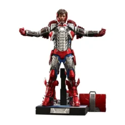 Hot Toys Iron Man 2 - Mark V Suit Up Version Deluxe 1/6