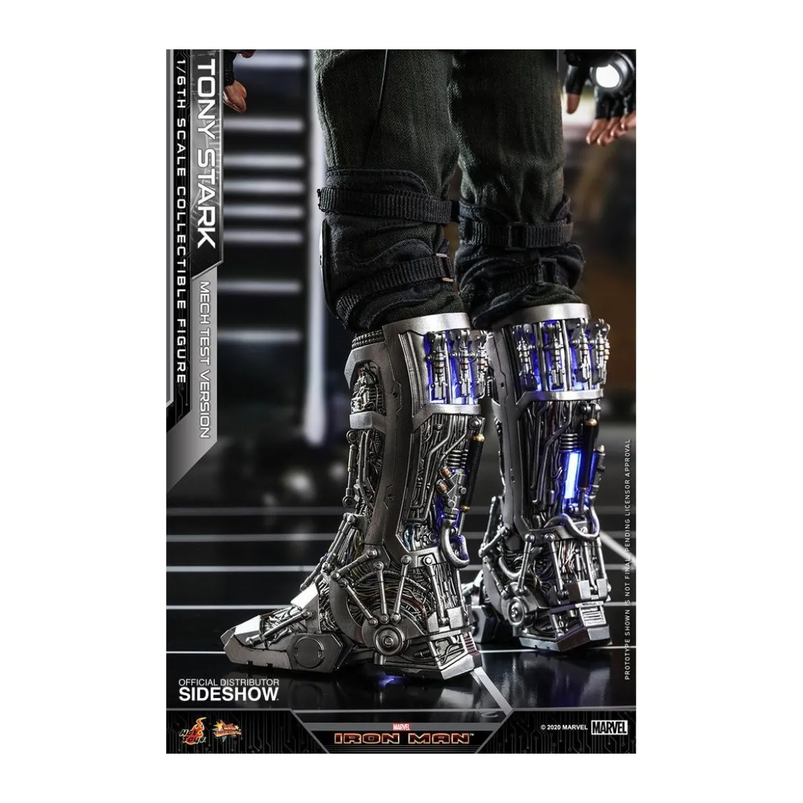 Hot Toys Iron man - Tony Stark Mech Test 1/6
