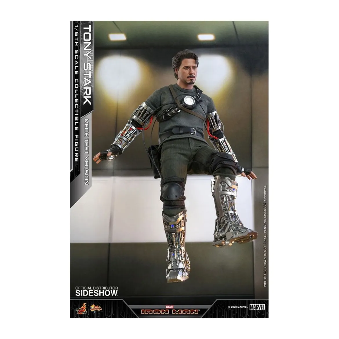 Hot Toys Iron man - Tony Stark Mech Test 1/6