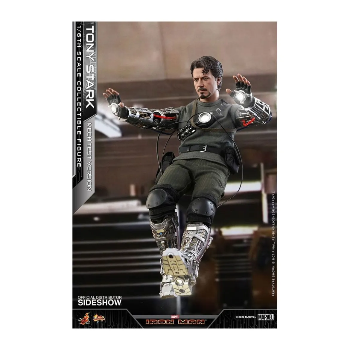 Hot Toys Iron man - Tony Stark Mech Test 1/6