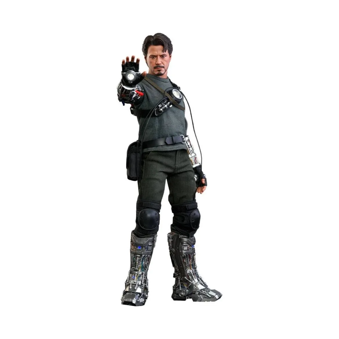 Hot Toys Iron man - Tony Stark Mech Test Deluxe Version MMS - 1/6