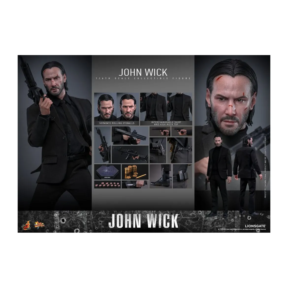 Hot Toys - John Wick - Movie Masterpiece 1/6 MMS832