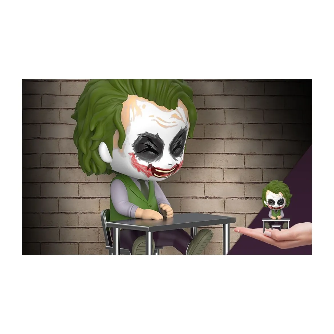Hot Toys - Joker (Laughing Version) - Cosbaby - 9cm