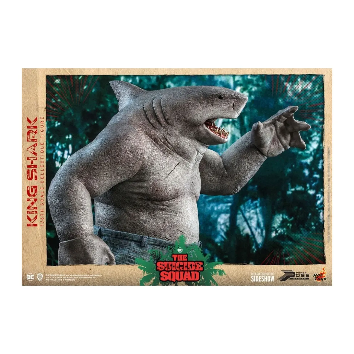 Hot Toys - King Shark Power Pose 1/6 - Suicide Squad