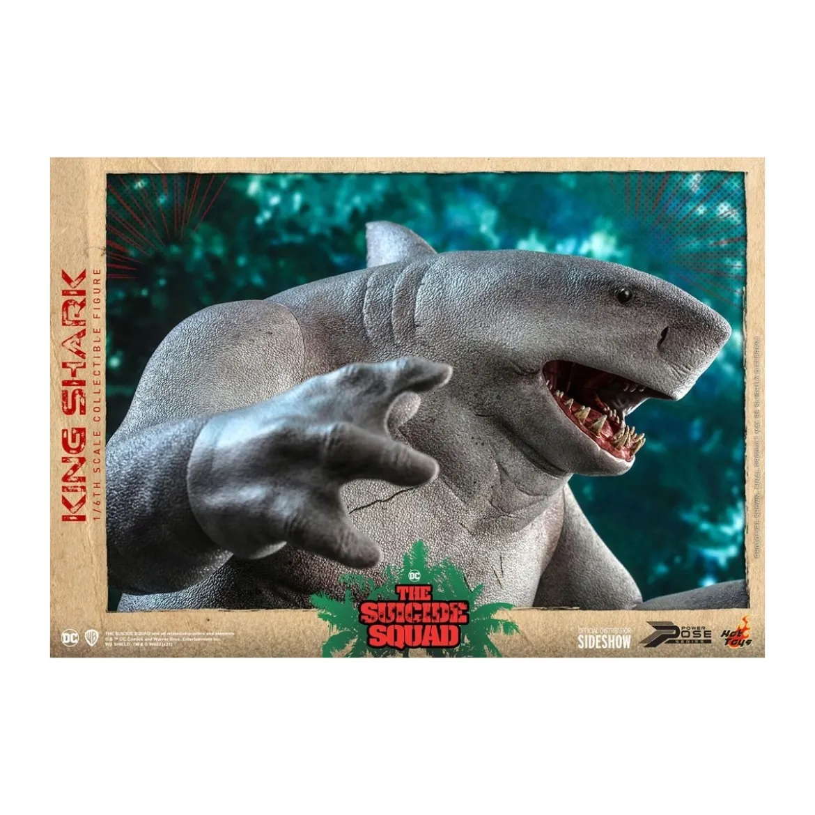 Hot Toys - King Shark Power Pose 1/6 - Suicide Squad