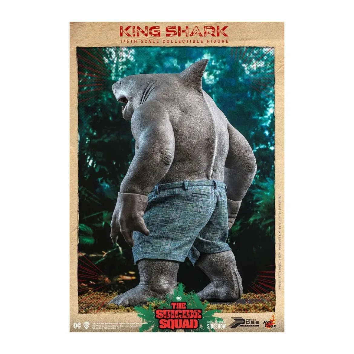 Hot Toys - King Shark Power Pose 1/6 - Suicide Squad