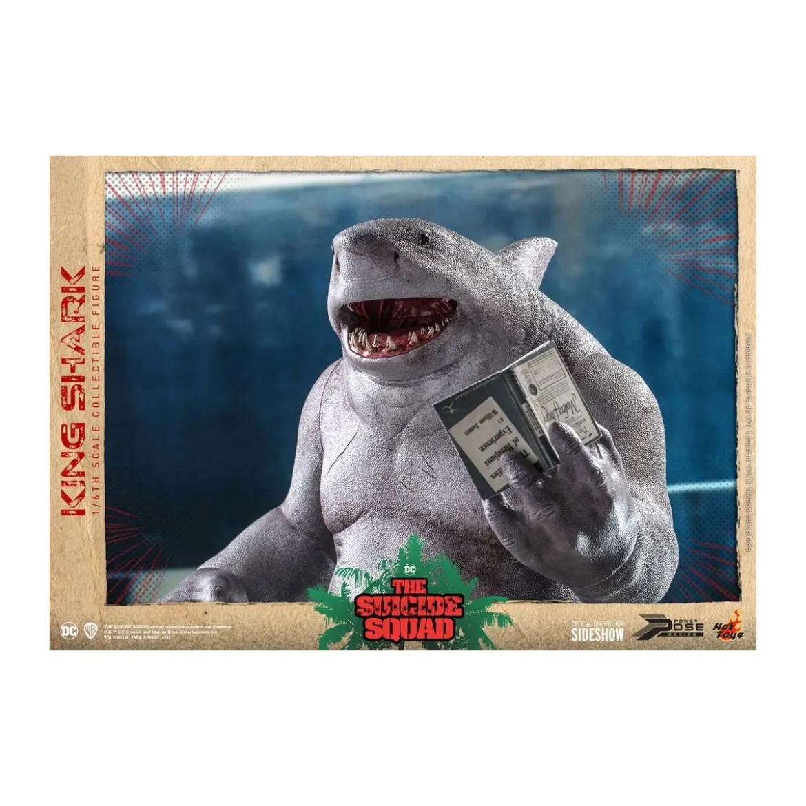 Hot Toys - King Shark Power Pose 1/6 - Suicide Squad