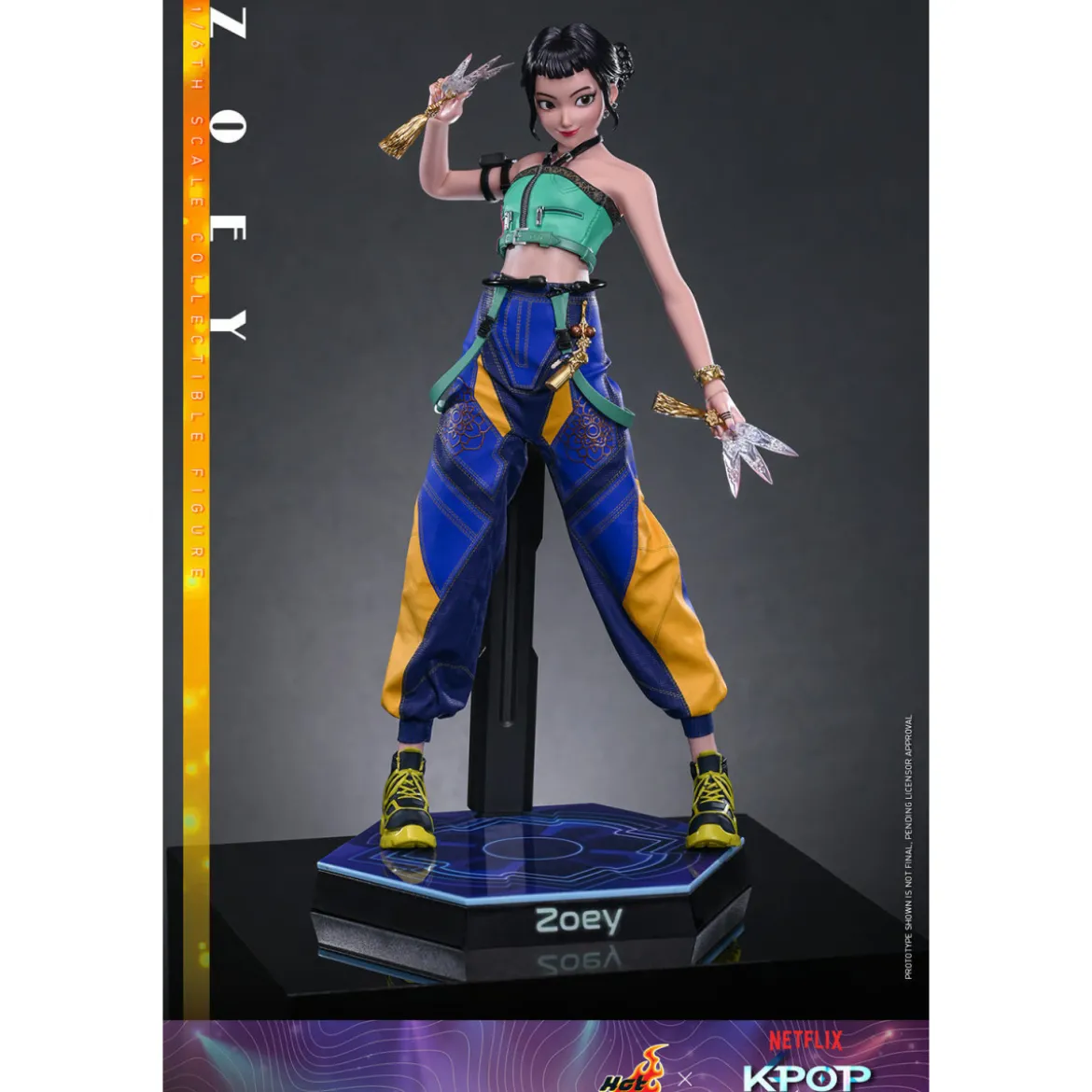 Hot Toys KPop Demon Hunters - ZOEY 1/6 TMS178