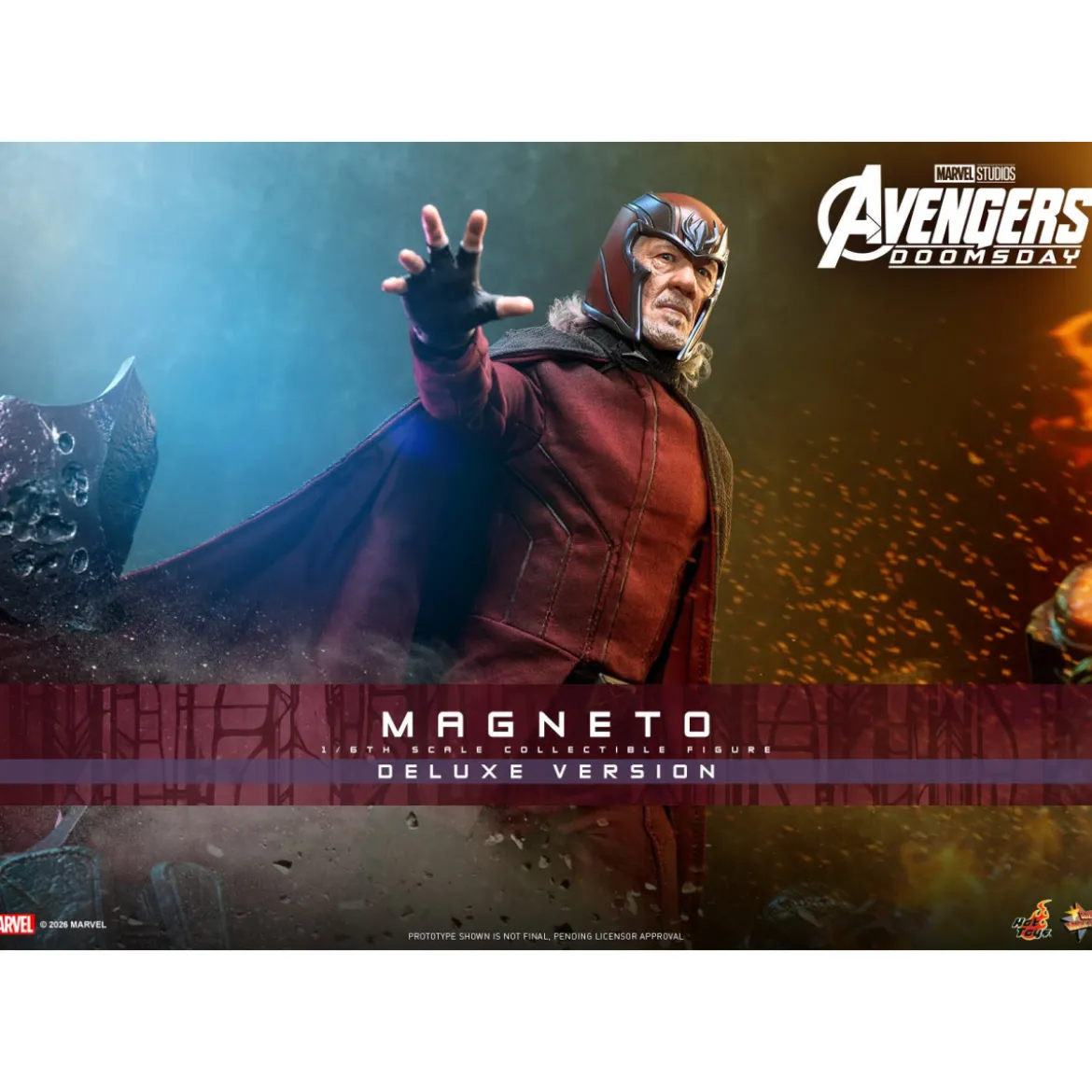 Hot Toys - Magneto Deluxe version MMS913 1/6 - Avengers: Doomsday