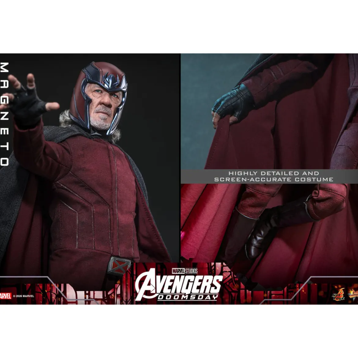 Hot Toys - Magneto MMS912 1/6 - Avengers: Doomsday