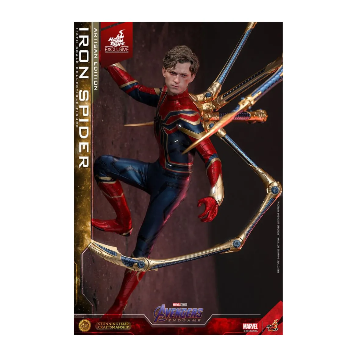 Hot Toys Marvel Avengers: Endgame - Iron Spider Artisan Edition MMS 1/6