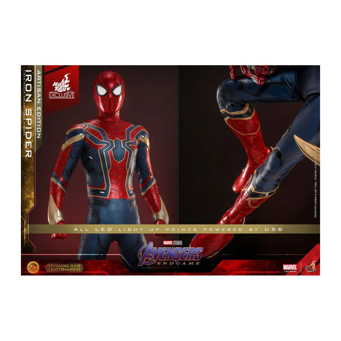 Hot Toys Marvel Avengers: Endgame - Iron Spider Artisan Edition MMS 1/6