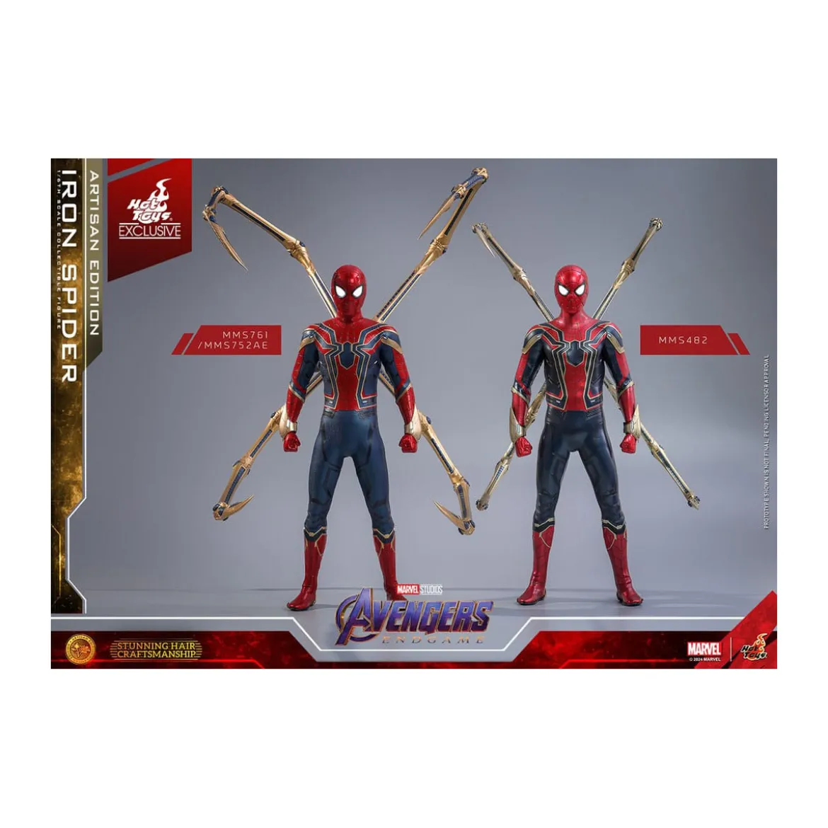 Hot Toys Marvel Avengers: Endgame - Iron Spider Artisan Edition MMS 1/6