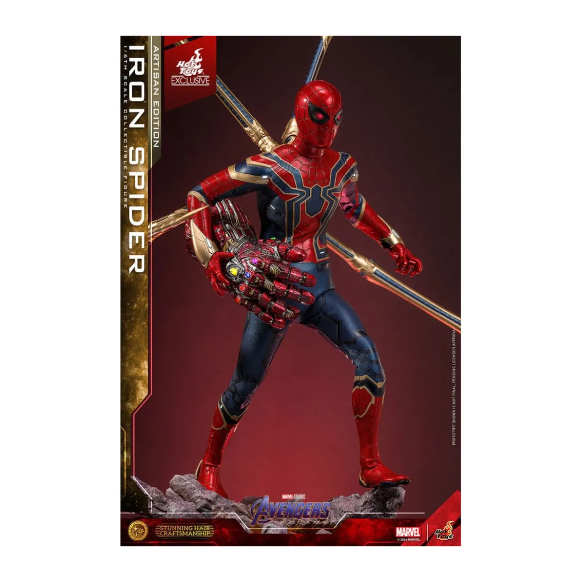Hot Toys Marvel Avengers: Endgame - Iron Spider Artisan Edition MMS 1/6