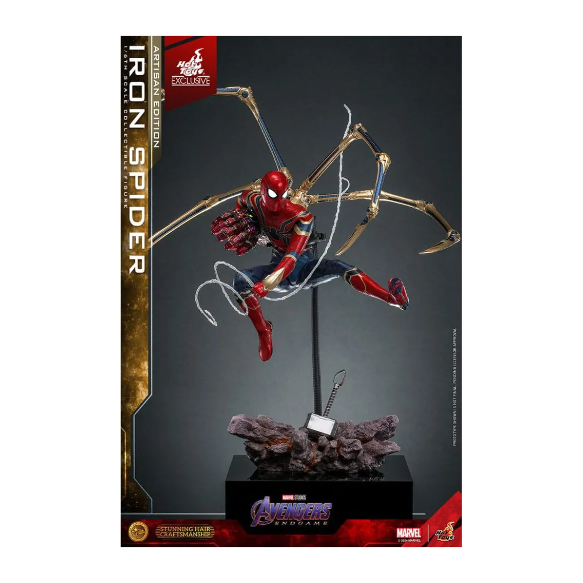 Hot Toys Marvel Avengers: Endgame - Iron Spider Artisan Edition MMS 1/6