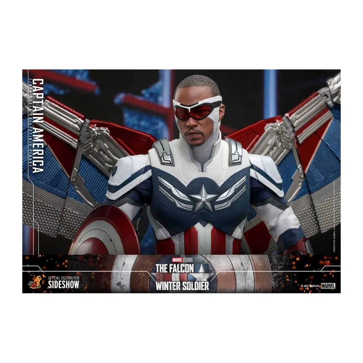Hot Toys Marvel - Captain America 1/6 - The Falcon and The Winter Soldier
