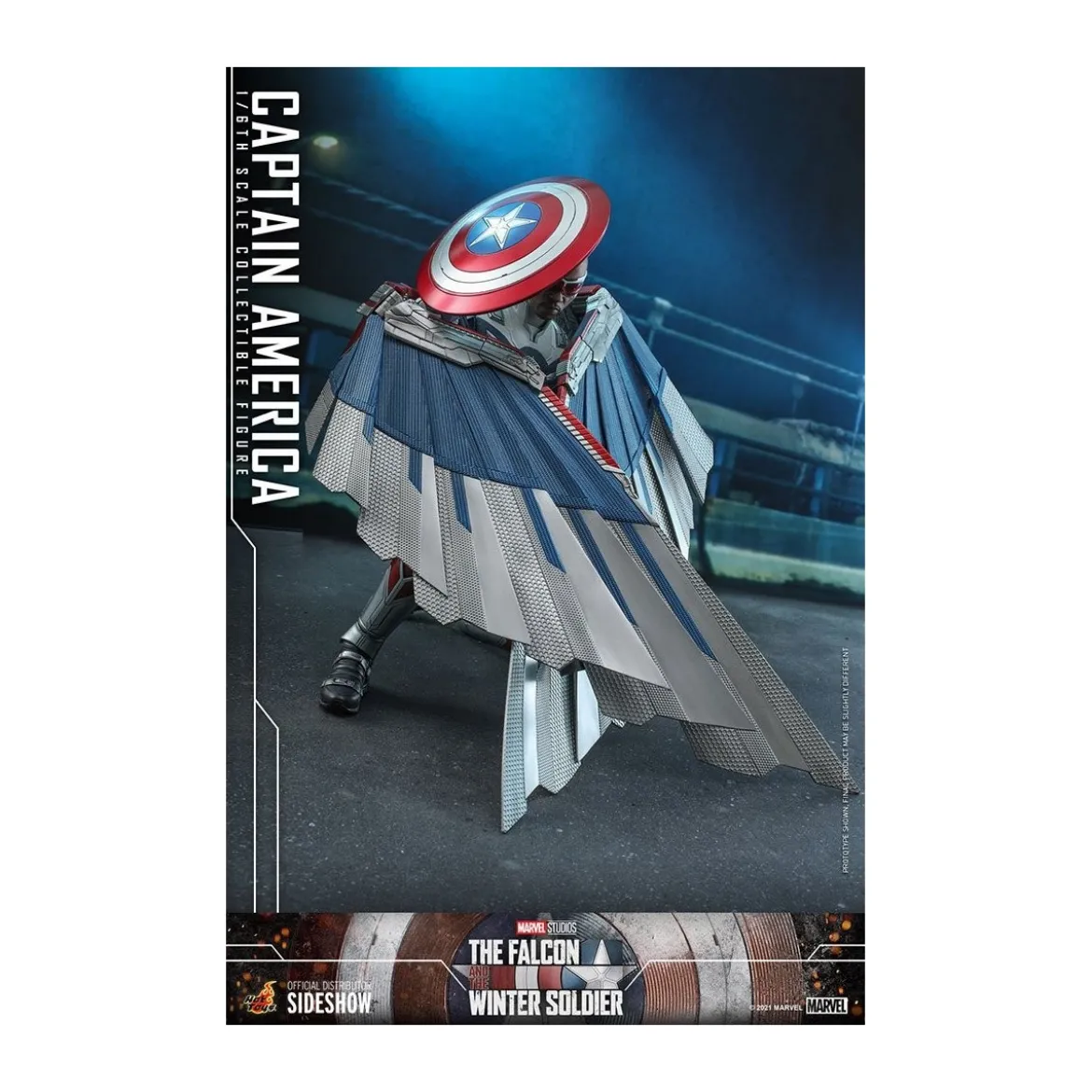 Hot Toys Marvel - Captain America 1/6 - The Falcon and The Winter Soldier