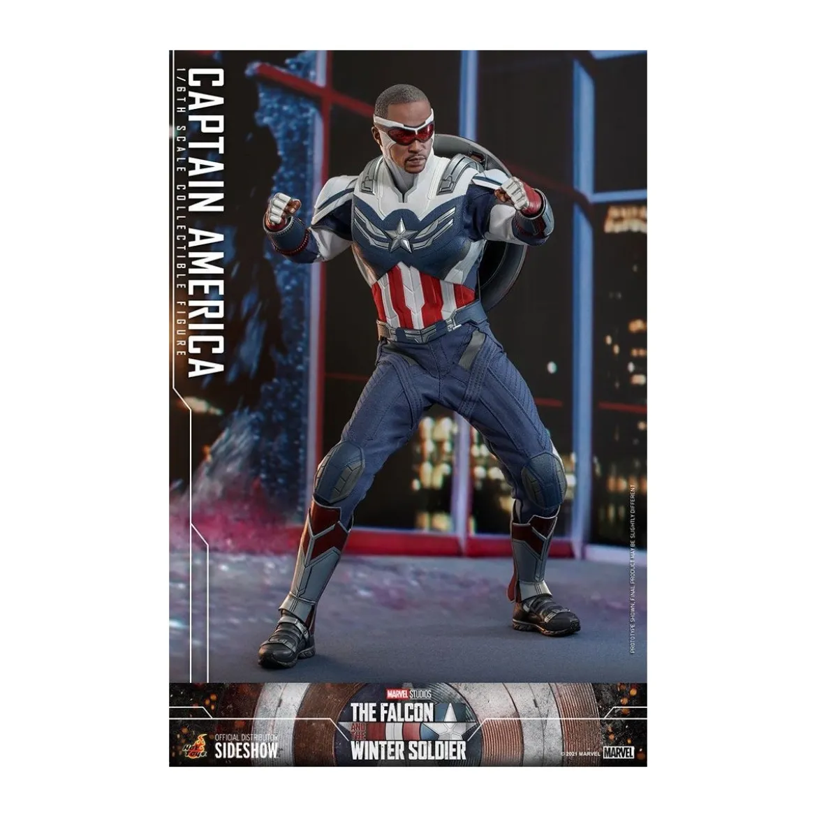 Hot Toys Marvel - Captain America 1/6 - The Falcon and The Winter Soldier