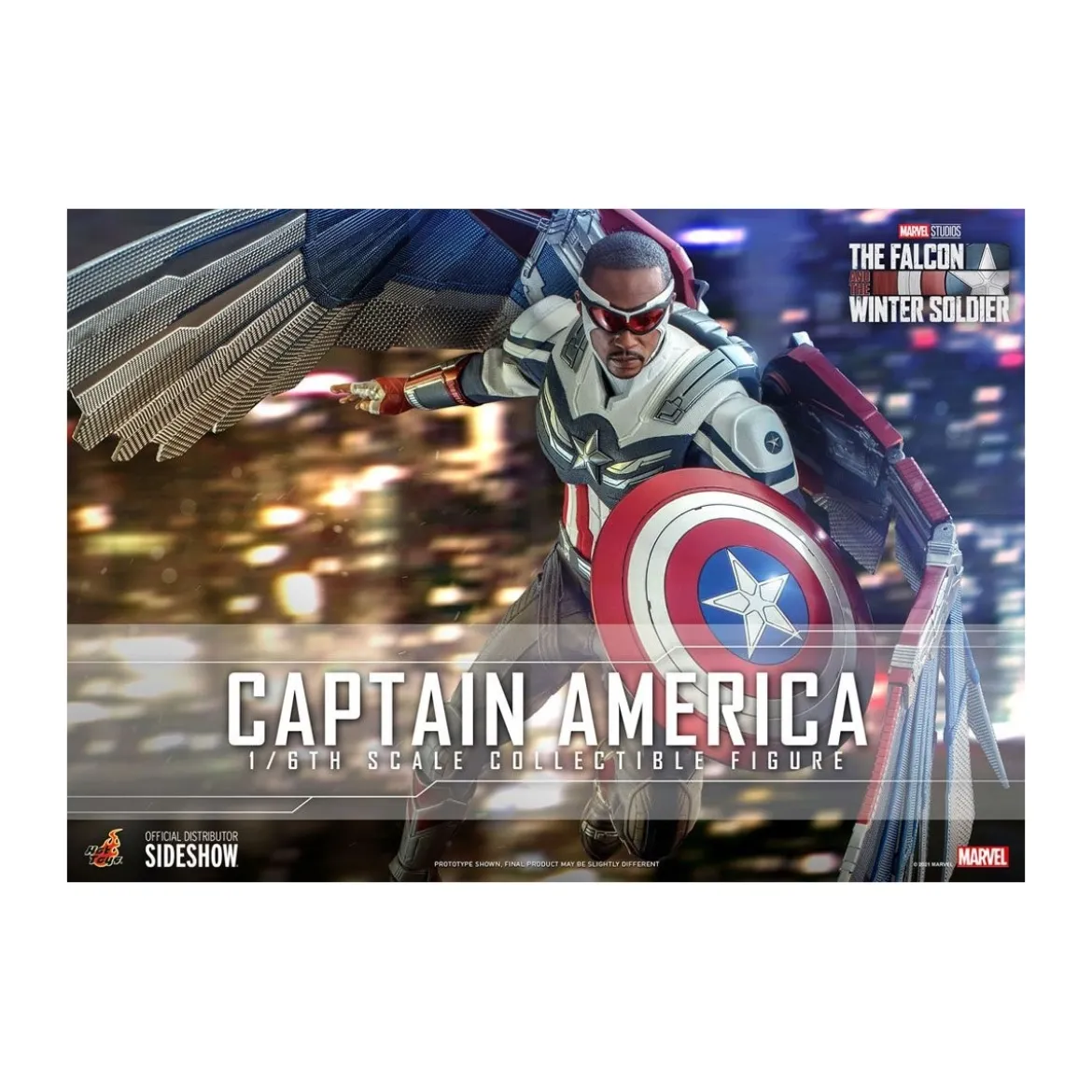Hot Toys Marvel - Captain America 1/6 - The Falcon and The Winter Soldier