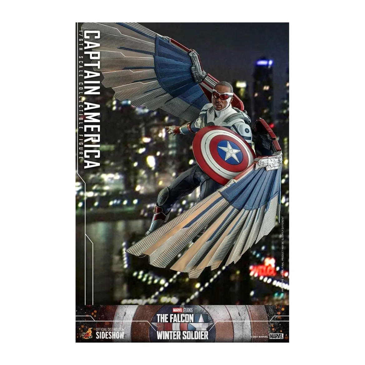 Hot Toys Marvel - Captain America 1/6 - The Falcon and The Winter Soldier
